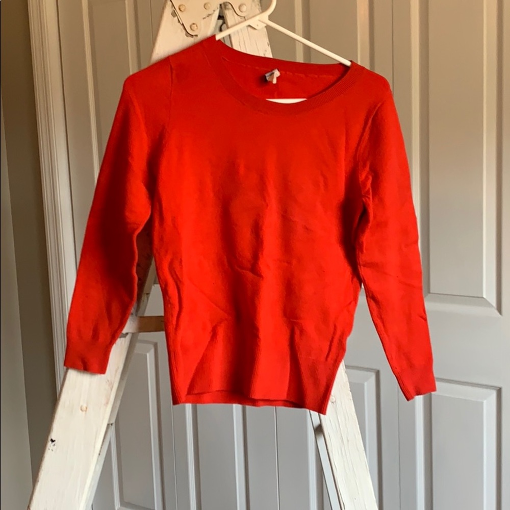 J.Crew red pull over
